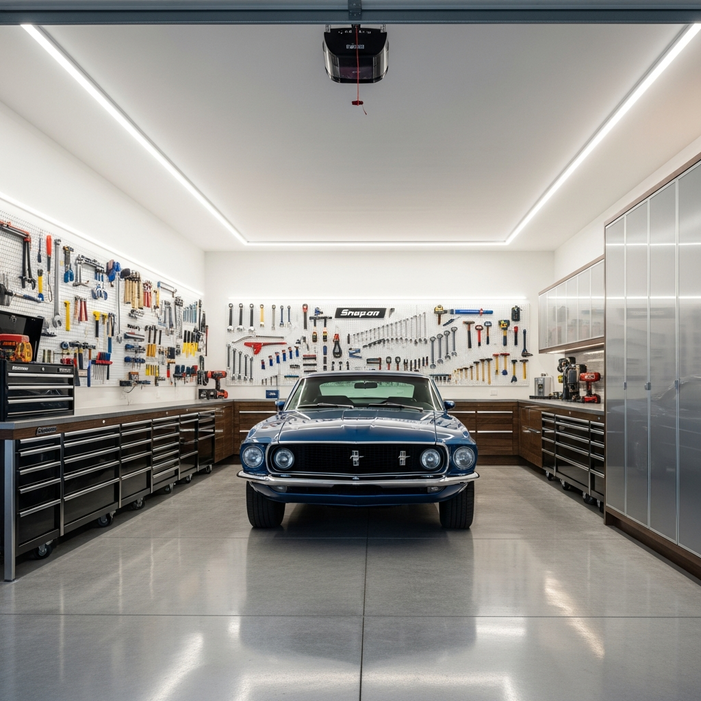 17 Garage Wall Ideas That Look Clean