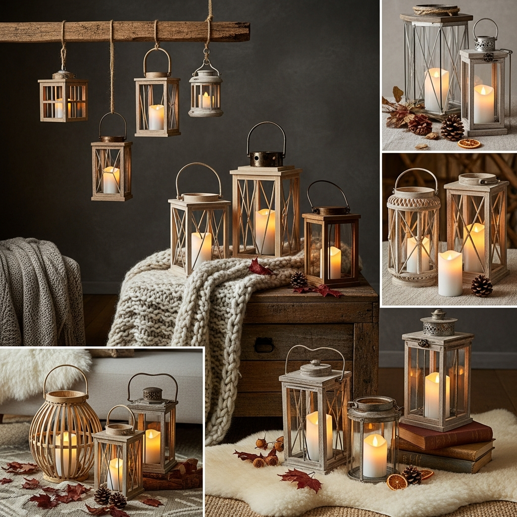 13 Lantern Decor Ideas That Feel Cozy