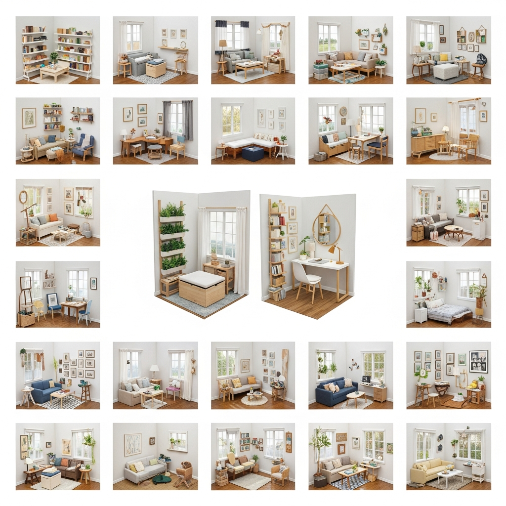 23 Small Apartment Living Room Ideas That Maximize Space