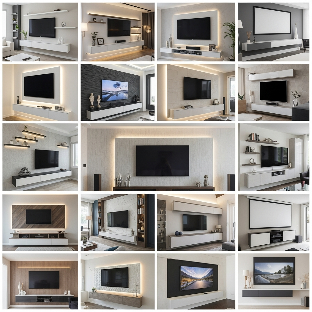 21 TV Wall Ideas That Look Modern