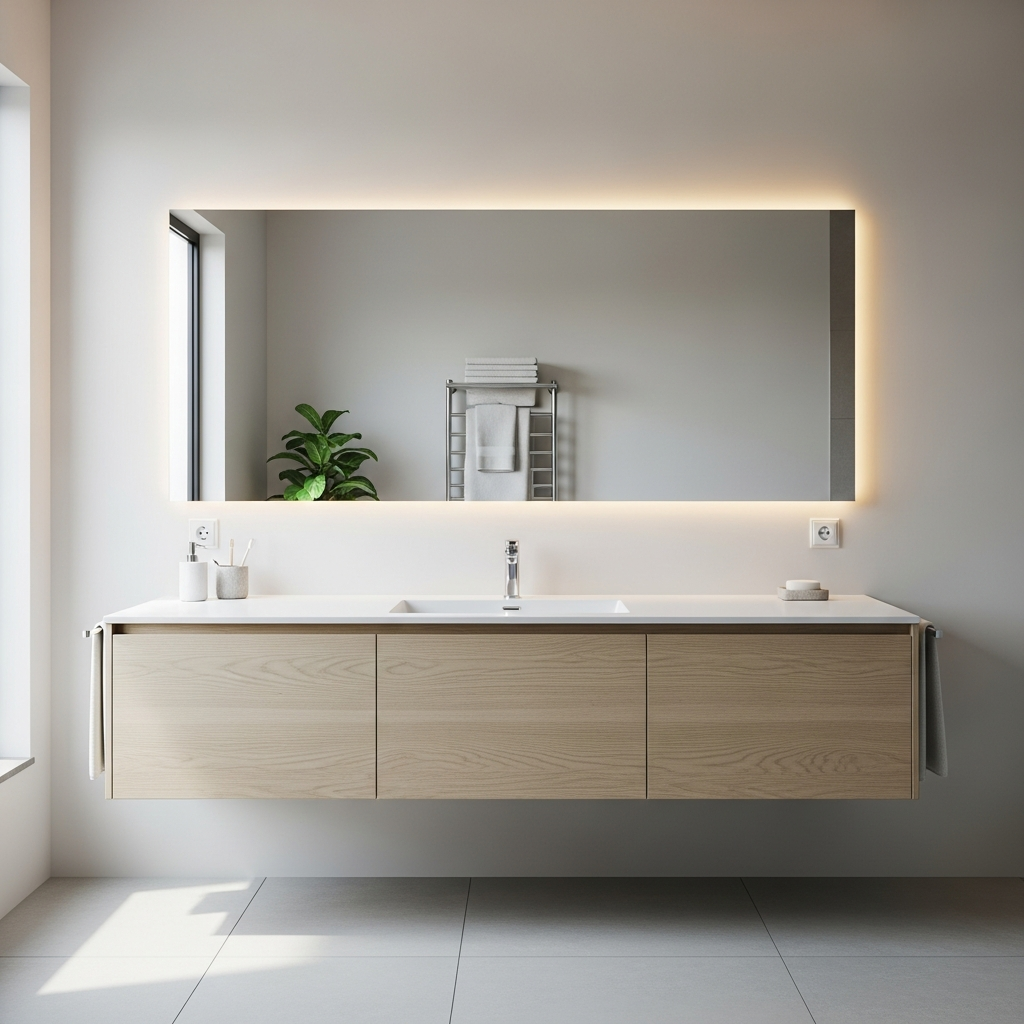 16 Bathroom Lighting Ideas Over Mirror for a Bright Look