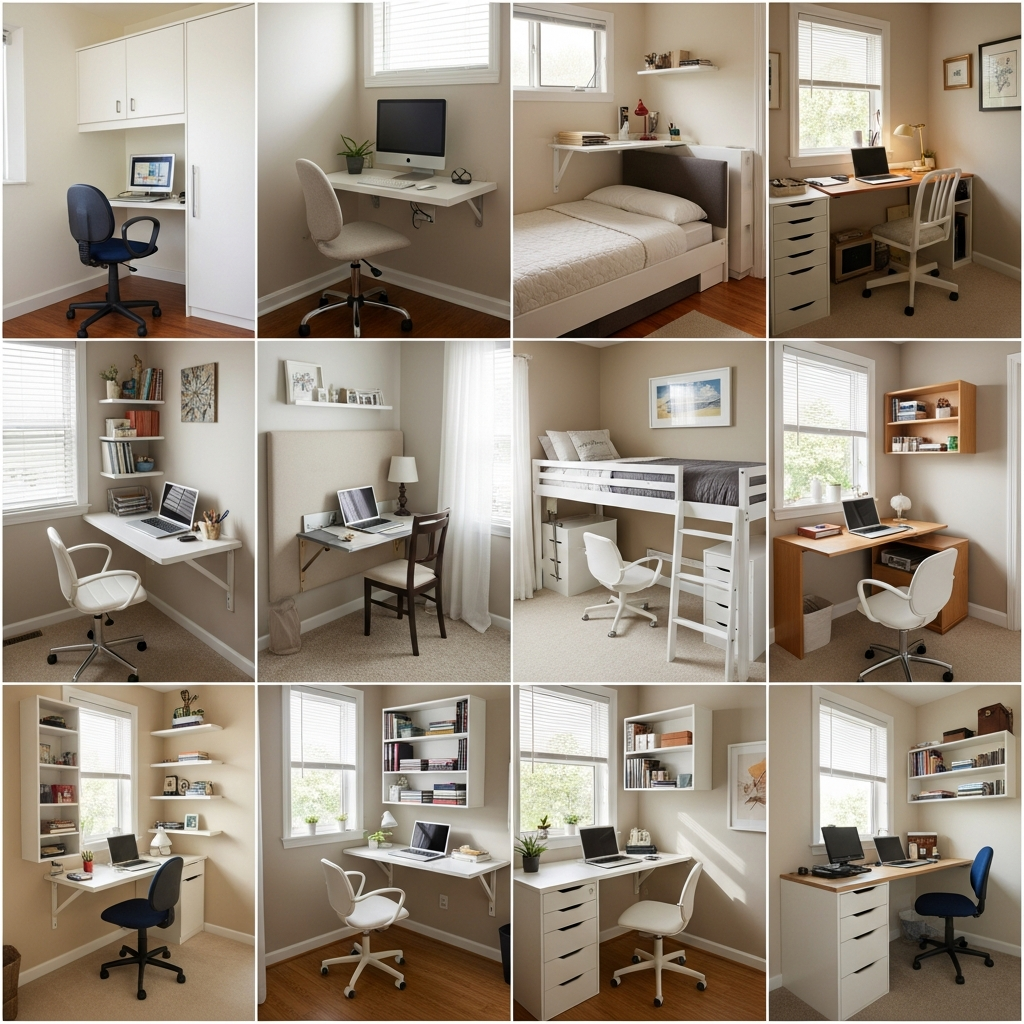 14 Bedroom Office Ideas for Small Rooms